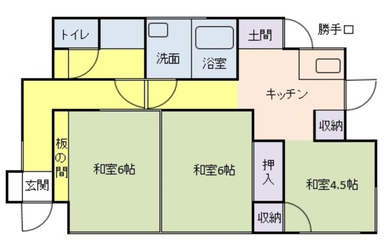 間取りの写真