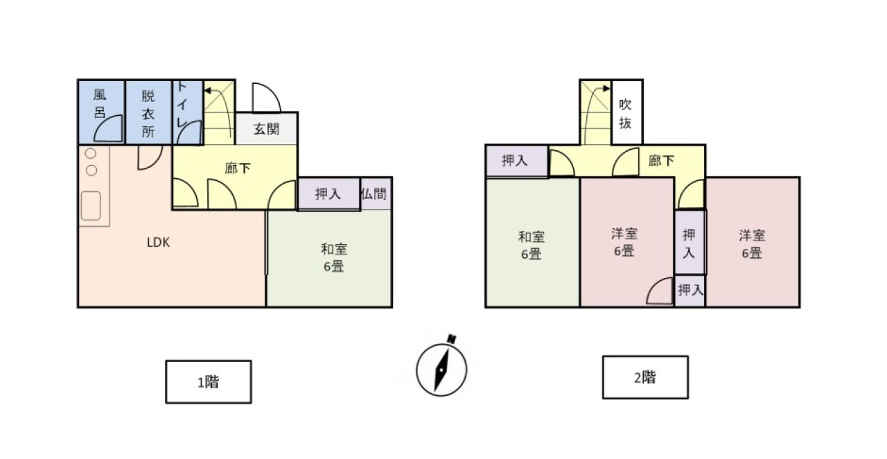 間取りの写真