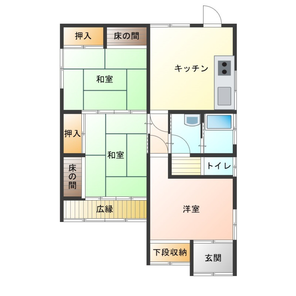 間取りの写真