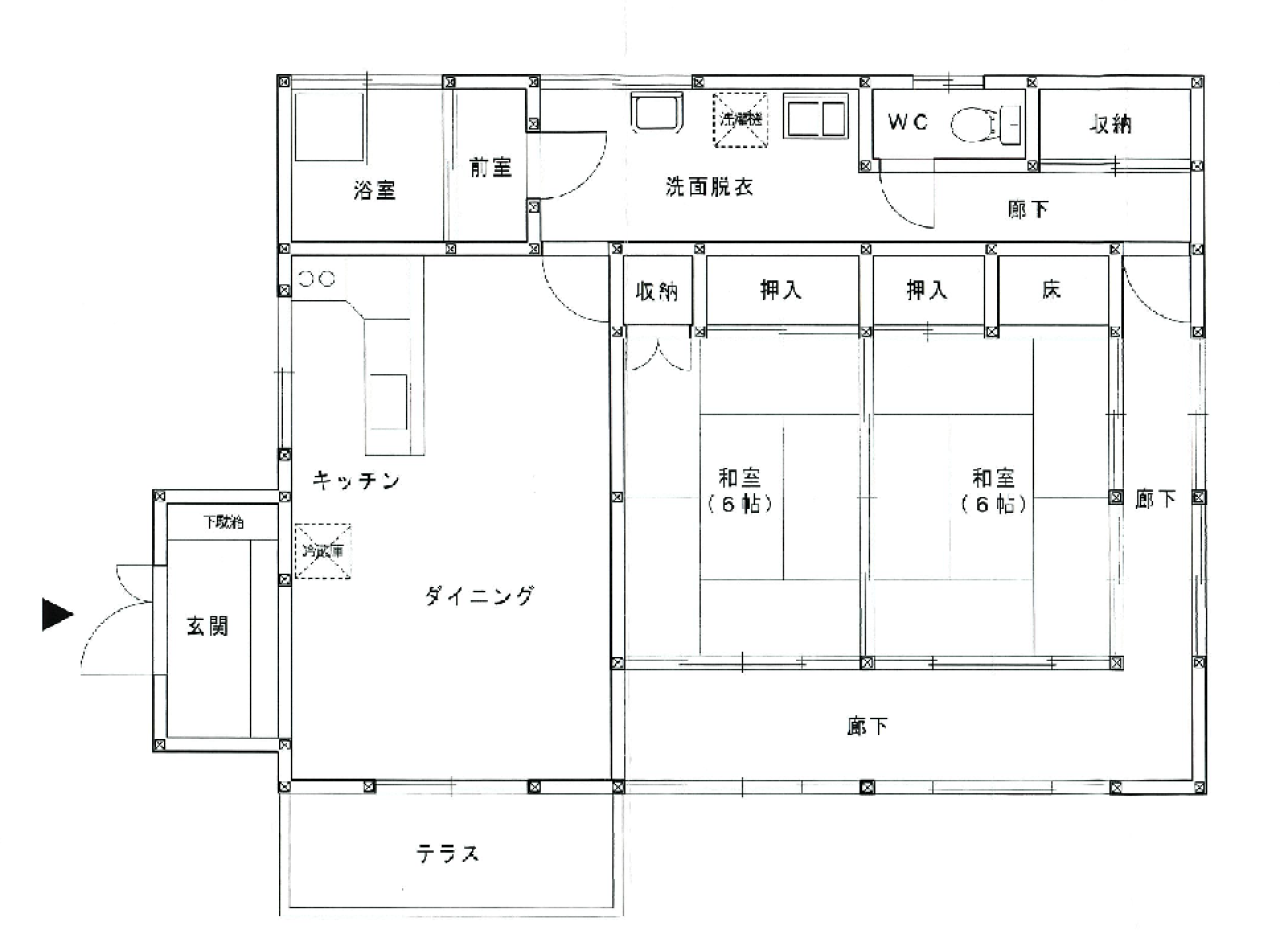 間取りの写真