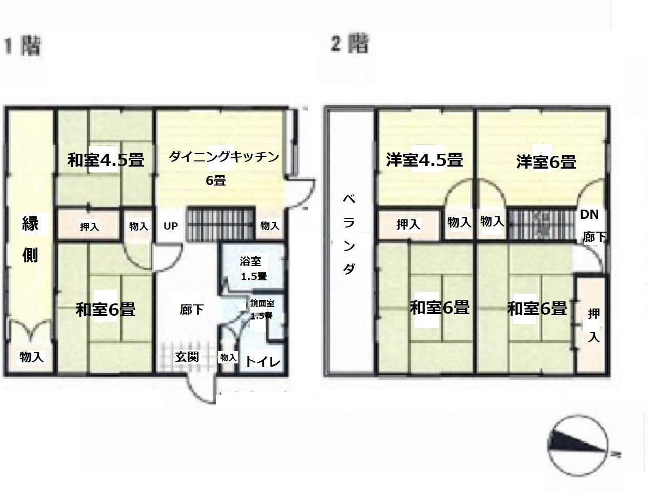 間取りの写真