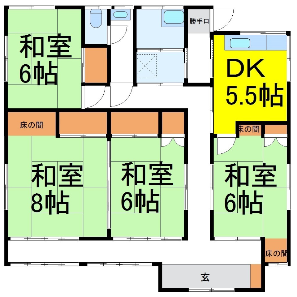 間取りの写真