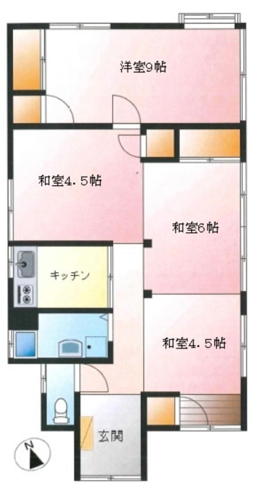 間取りの写真