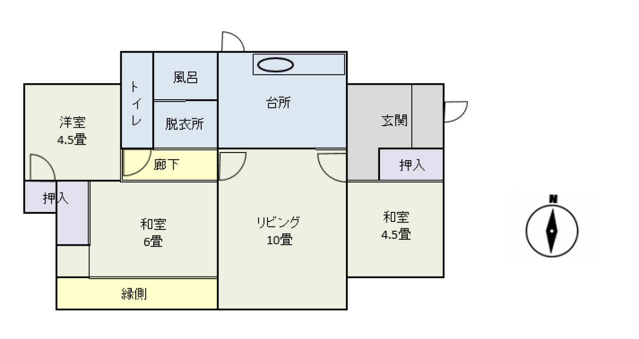 間取りの写真