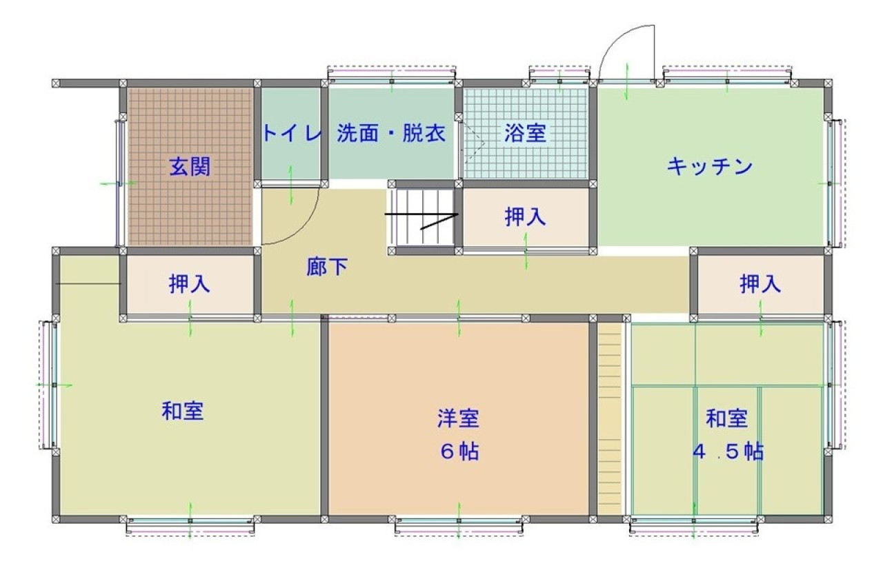 間取りの写真