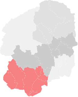 県南エリア地図